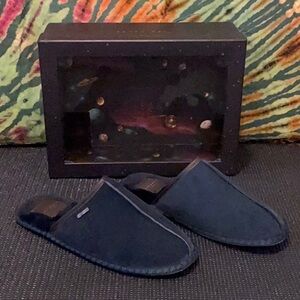 Ted Baker London Dark Blue Men's Slip-Ons